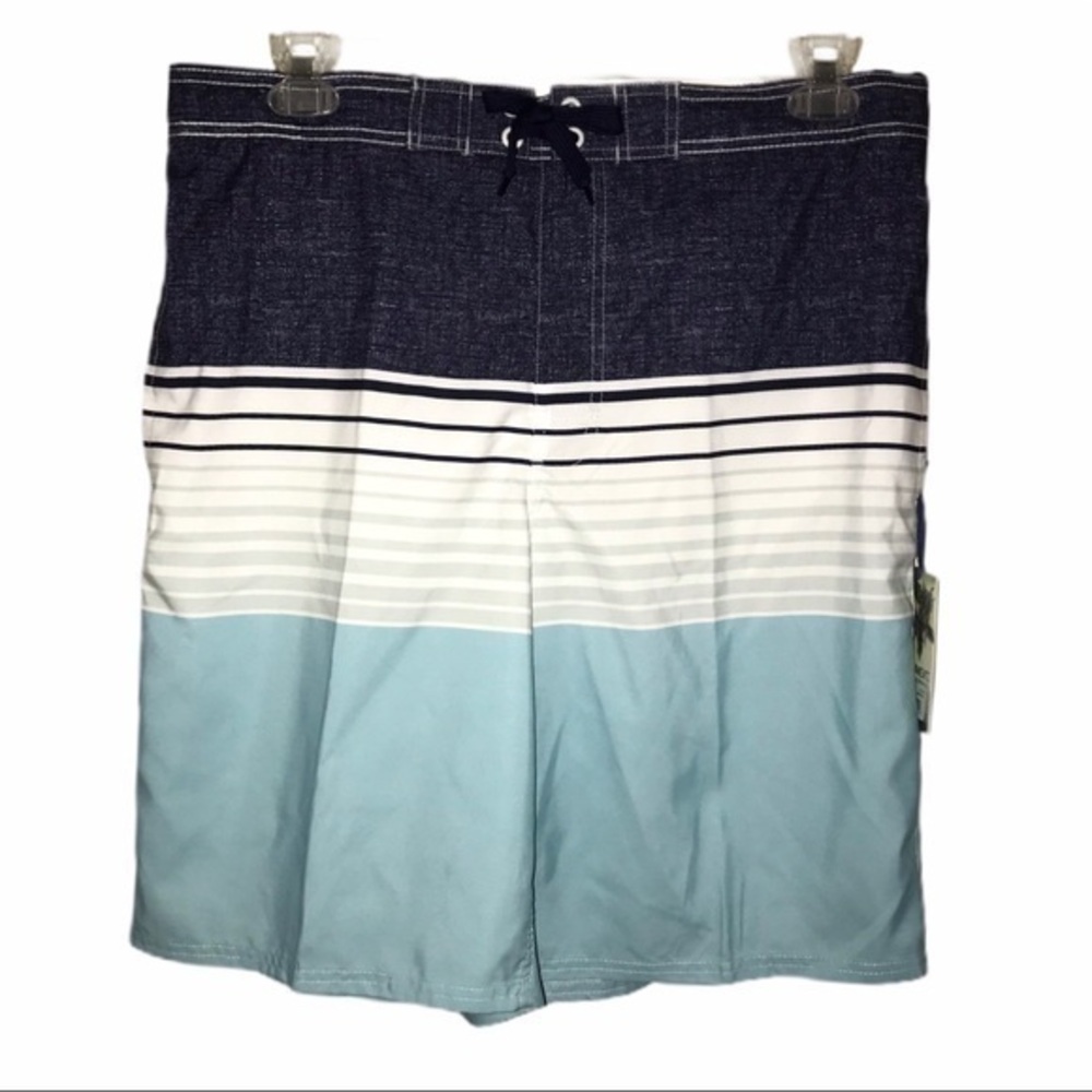 Monument Board & Swim Co - Blue Stripped - Size L